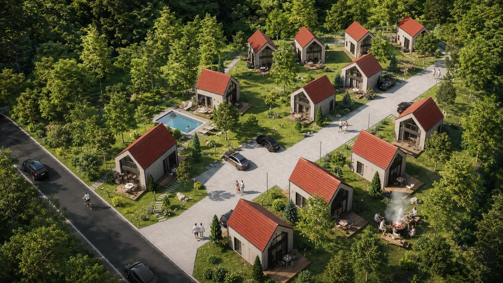 INVESTMENT PLOT | PROJECT – RESIDENTIAL HOMES - Plot - Sale - Kłodzki, Polanica-Zdrój