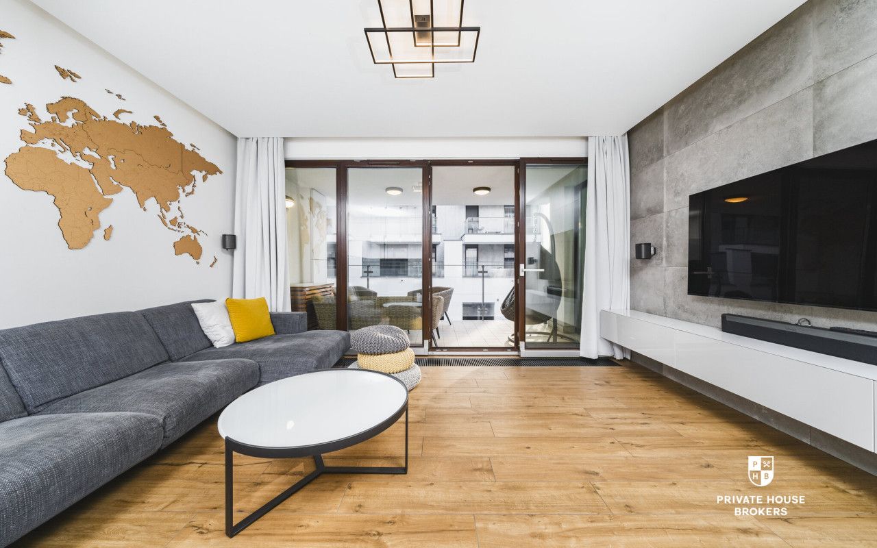 Stylowe dwupokojowe mieszkanie przy Bulwarach Wiślanych | Kościuszki Apartments - Mieszkanie - Wynajem - Kraków, Krowodrza / Salwator