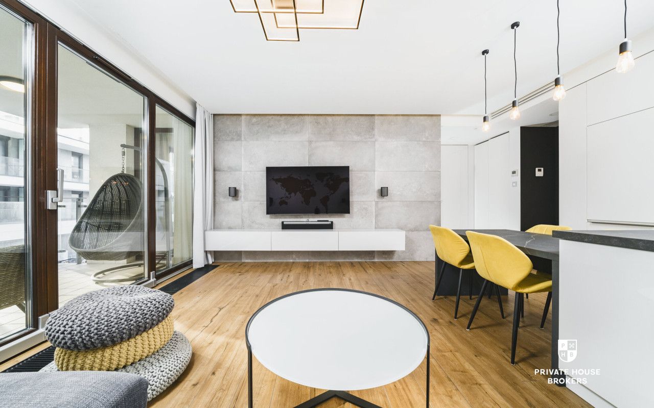 Stylowe dwupokojowe mieszkanie przy Bulwarach Wiślanych | Kościuszki Apartments - Mieszkanie - Wynajem - Kraków, Krowodrza / Salwator