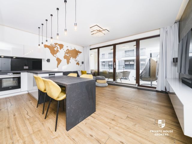 Stylowe dwupokojowe mieszkanie przy Bulwarach Wiślanych | Kościuszki Apartments - Mieszkanie - Wynajem - Kraków, Krowodrza / Salwator