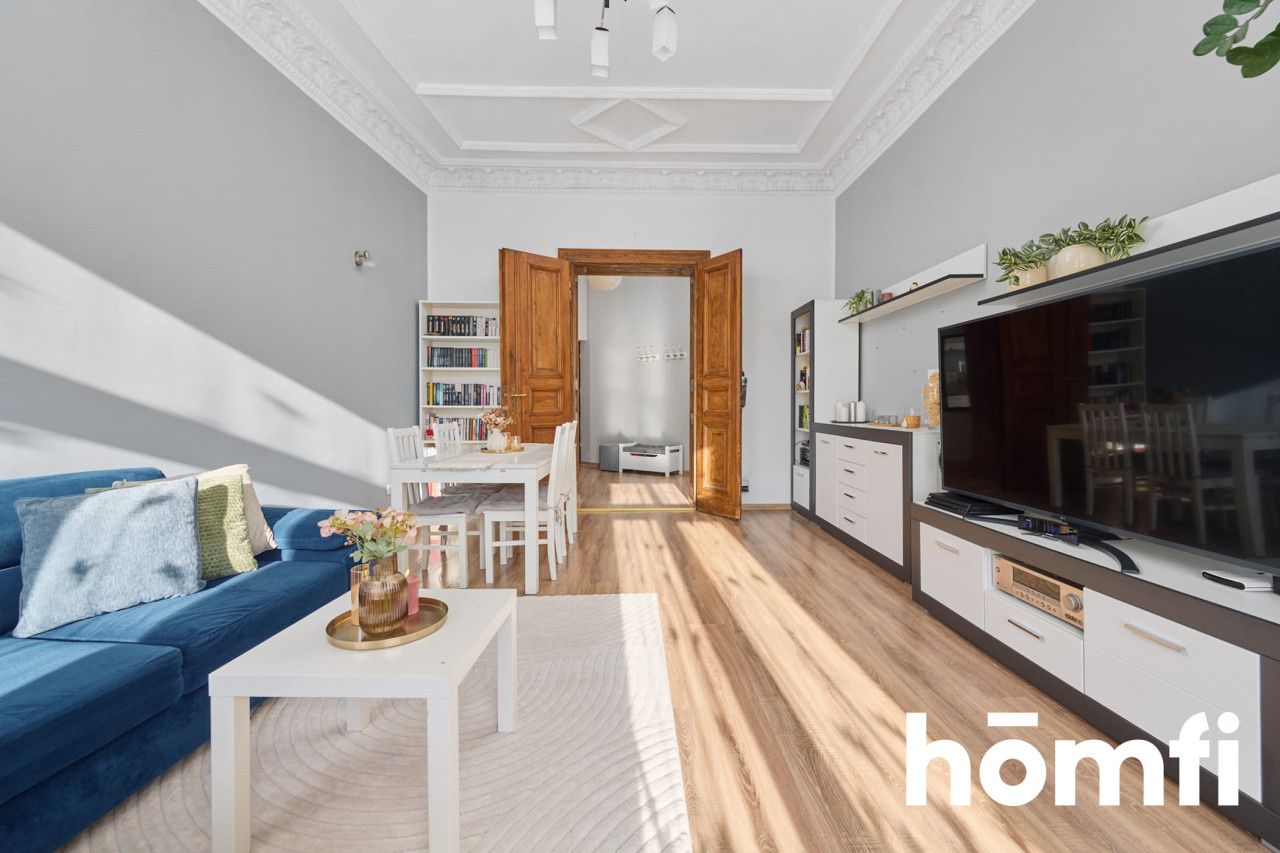 Mieszkanie z duszą w kamienicy | 75 m² | 2 pokoje - Mieszkanie - Sprzedaż - Wrocław, Śródmieście / Nadodrze