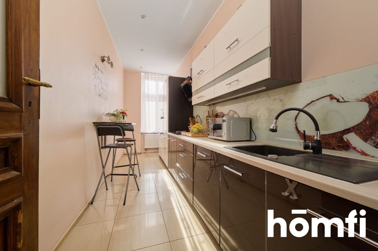 Mieszkanie z duszą w kamienicy | 75 m² | 2 pokoje - Mieszkanie - Sprzedaż - Wrocław, Śródmieście / Nadodrze