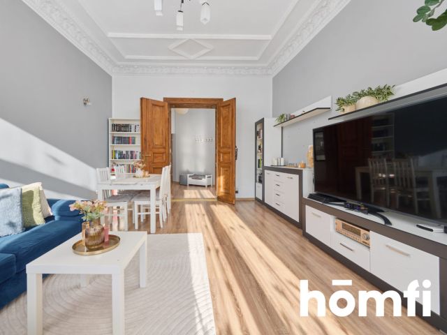 Mieszkanie z duszą w kamienicy | 75 m² | 2 pokoje - Mieszkanie - Sprzedaż - Wrocław, Śródmieście / Nadodrze