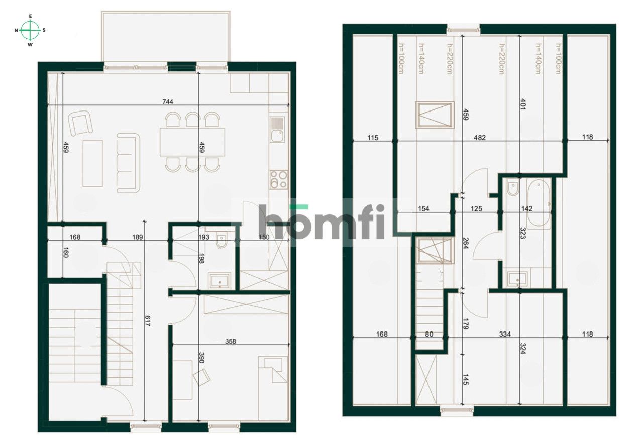 NEW large 4-room apartment - Apartment - Sale - Kraków, Podgórze / Opatkowice