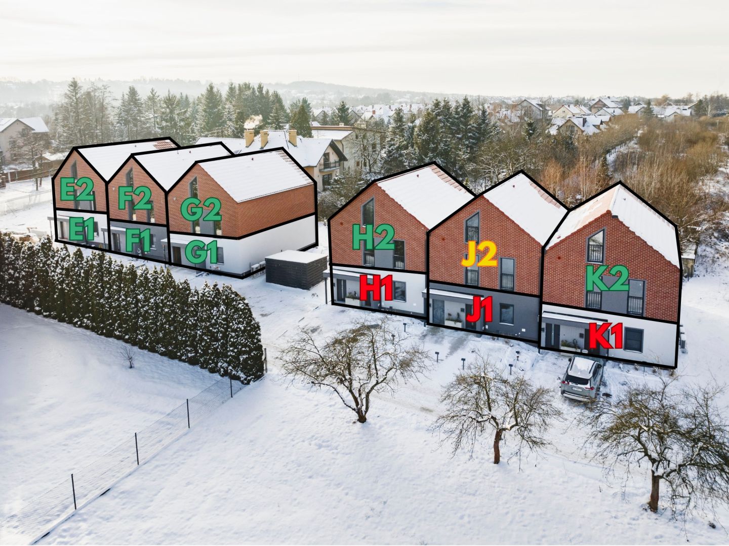 NEW large 4-room apartment - Apartment - Sale - Kraków, Podgórze / Opatkowice