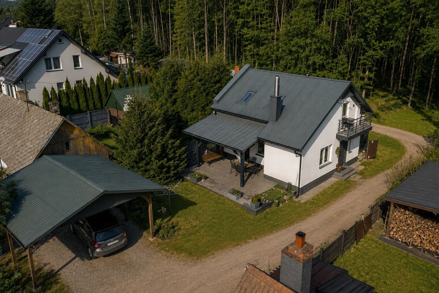 Dom wolnostojący przy lesie - Dom - Sprzedaż - Kielce, Posłowice