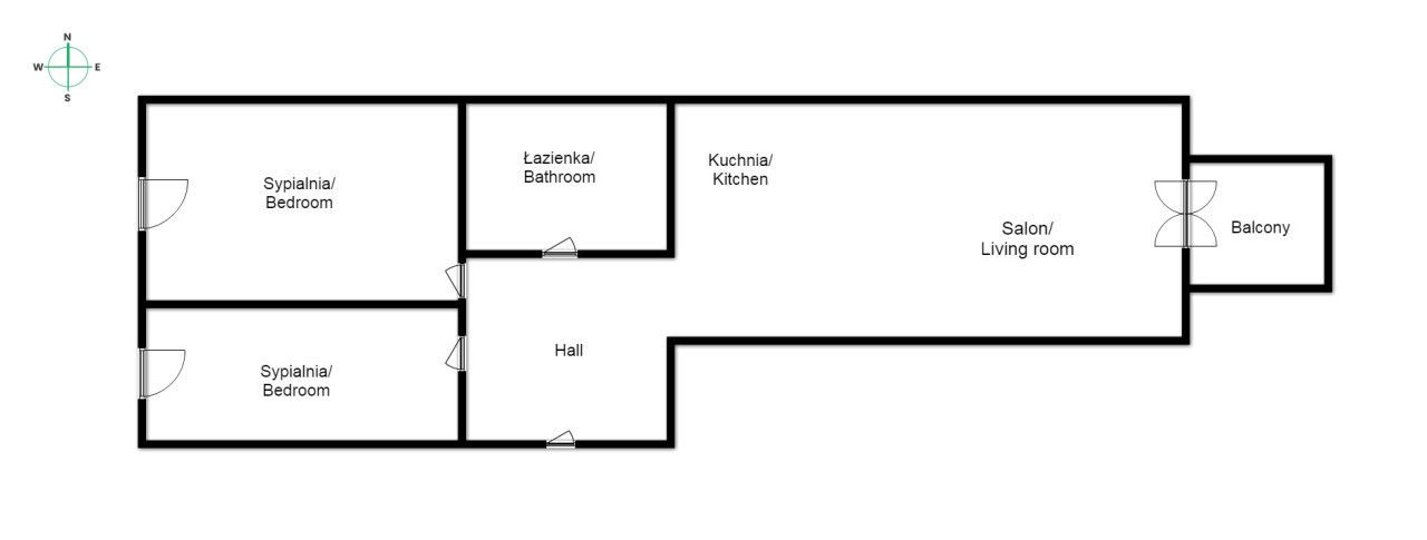 3 Room Apartment - Osiedle Fi - Szafrana/ Rondo Matecznego/ Wadowicka/ Kapelanka/ Stare Podgórze - Apartment - Rent - Kraków, Podgórze