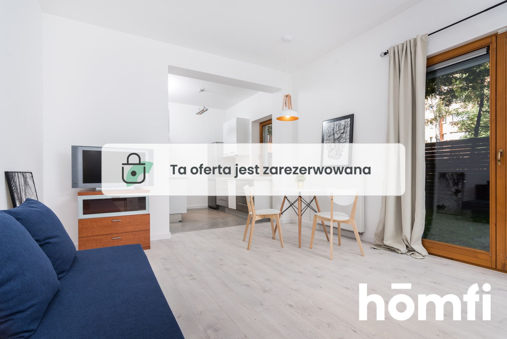 Kawalerka z ogródkiem w ścisłym centrum!! - Mieszkanie - Wynajem - Kraków, Krowodrza