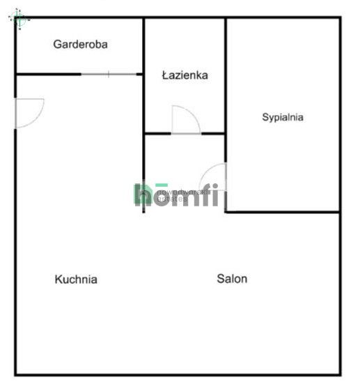 2 pokoje przy Parku Krakowskim | Ul. Lea - Mieszkanie - Sprzedaż - Kraków, Krowodrza