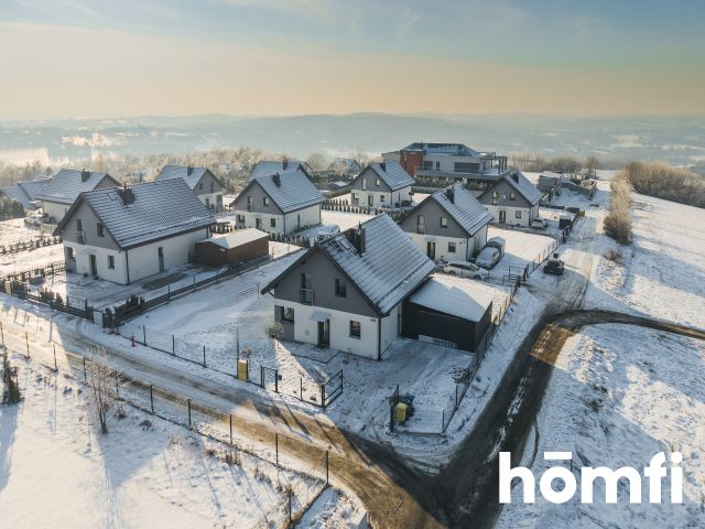 MODERN FAMILY HOUSE WITH A VIEW ON THE TATRAS | 5 ROOMS | VIEWING PLOT | GARAGE | 5.79 AR PLOT | RACIBORSKO NEAR KRAKOW - House - Sale - Wielicki, Wieliczka / Raciborsko