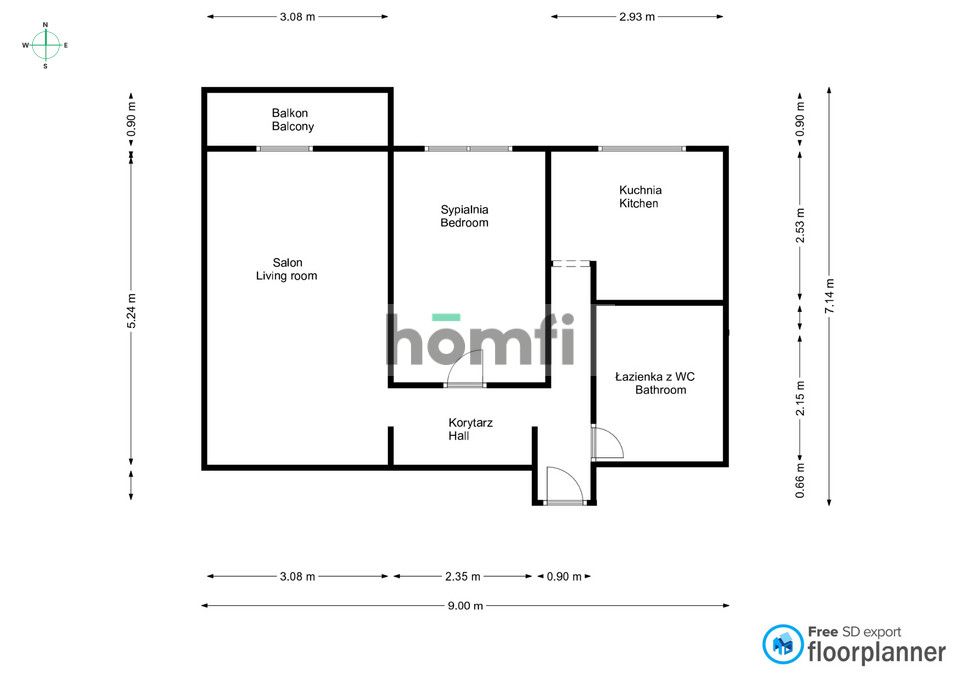 Chopina 8. A walk along the reservoir. Create your own style - Apartment - Sale - Radom, Borki