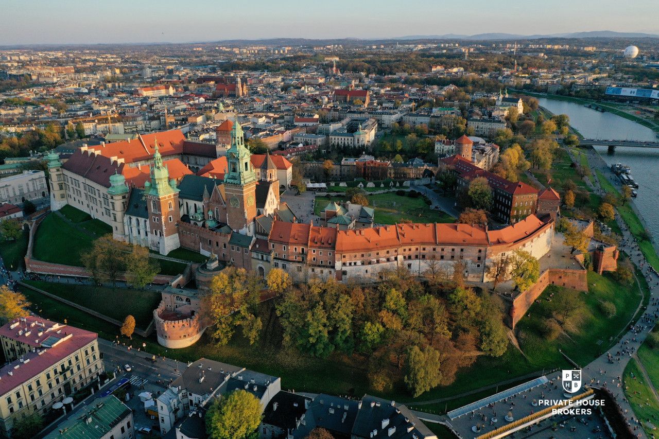 Piękny apartament z 2 sypialniami i widokiem na Wawel - Mieszkanie - Wynajem - Kraków, Śródmieście / Stare Miasto