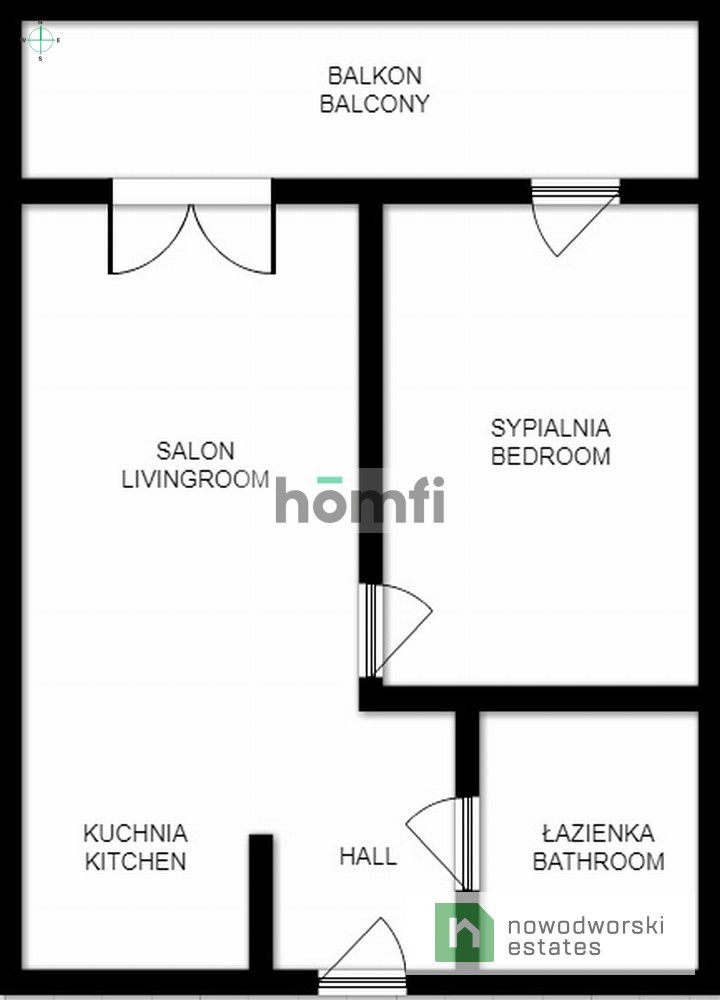 2 pokojowe mieszkanie położone przy ul. Poznańskiej 15 - Mieszkanie - Wynajem - Kraków, Krowodrza