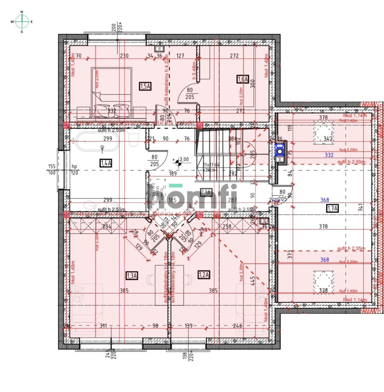 Nowoczesny dom w zabudowie bliźniaczej na sprzedaż | Libertów | Duże okna HS | Pompa ciepła | Działka: 6 ar - Dom - Sprzedaż - Krakowski, Mogilany / Libertów