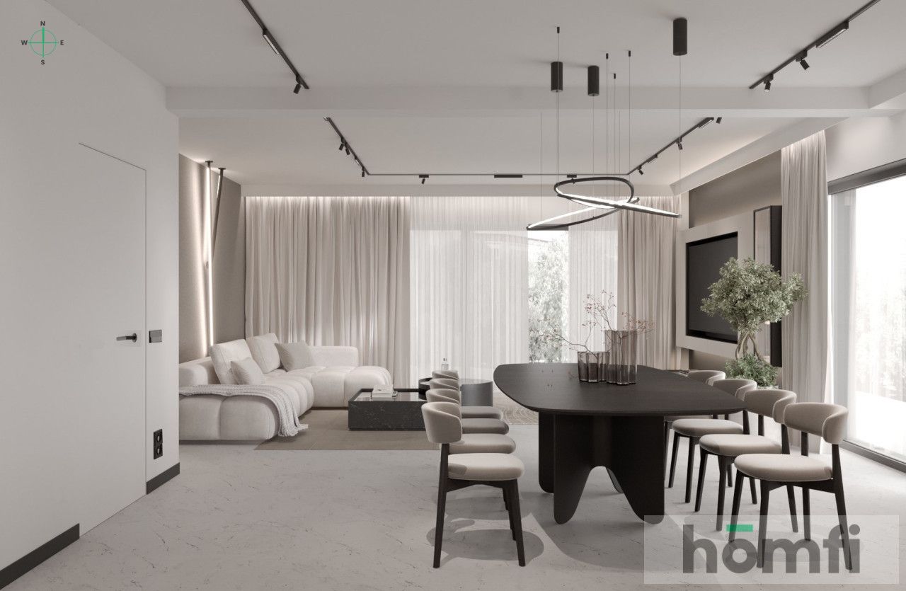 Nowoczesny dom w zabudowie bliźniaczej na sprzedaż | Libertów | Duże okna HS | Pompa ciepła | Działka: 6 ar - Dom - Sprzedaż - Krakowski, Mogilany / Libertów