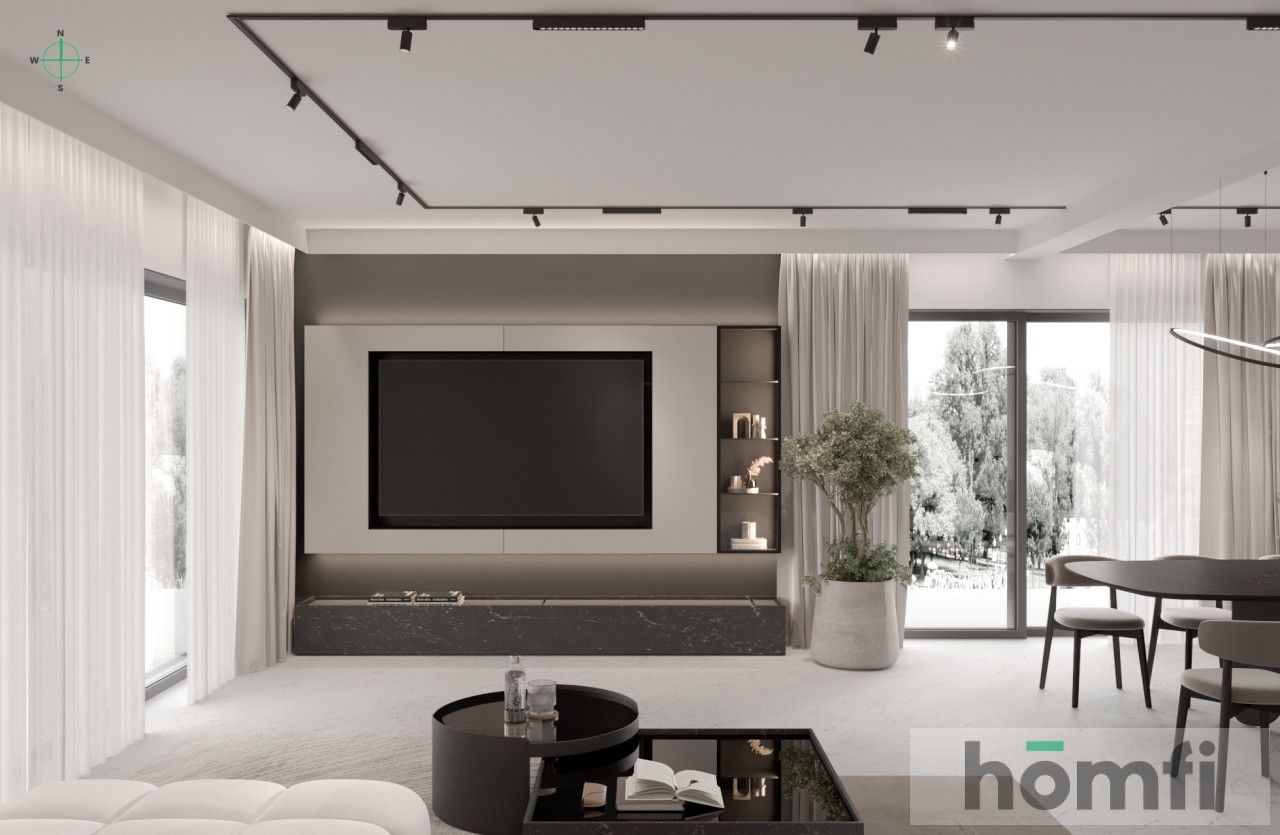 Nowoczesny dom w zabudowie bliźniaczej na sprzedaż | Libertów | Duże okna HS | Pompa ciepła | Działka: 6 ar - Dom - Sprzedaż - Krakowski, Mogilany / Libertów