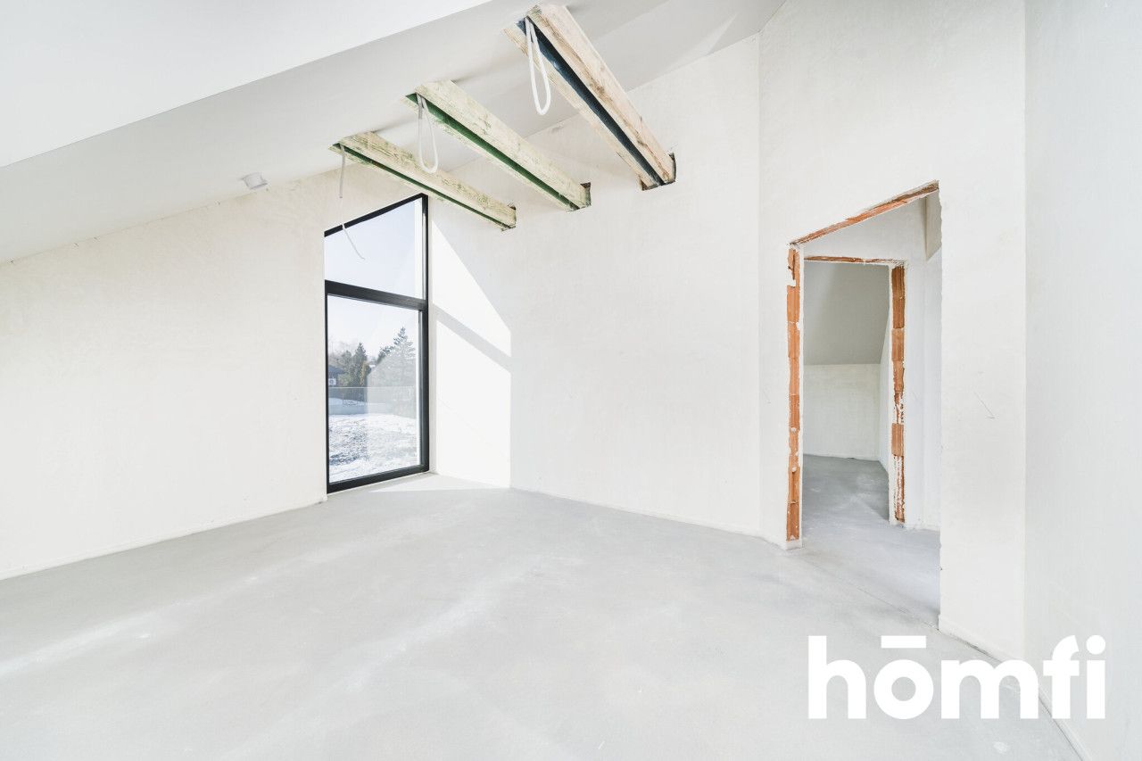 Nowoczesny dom w zabudowie bliźniaczej na sprzedaż | Libertów | Duże okna HS | Pompa ciepła | Działka: 6 ar - Dom - Sprzedaż - Krakowski, Mogilany / Libertów