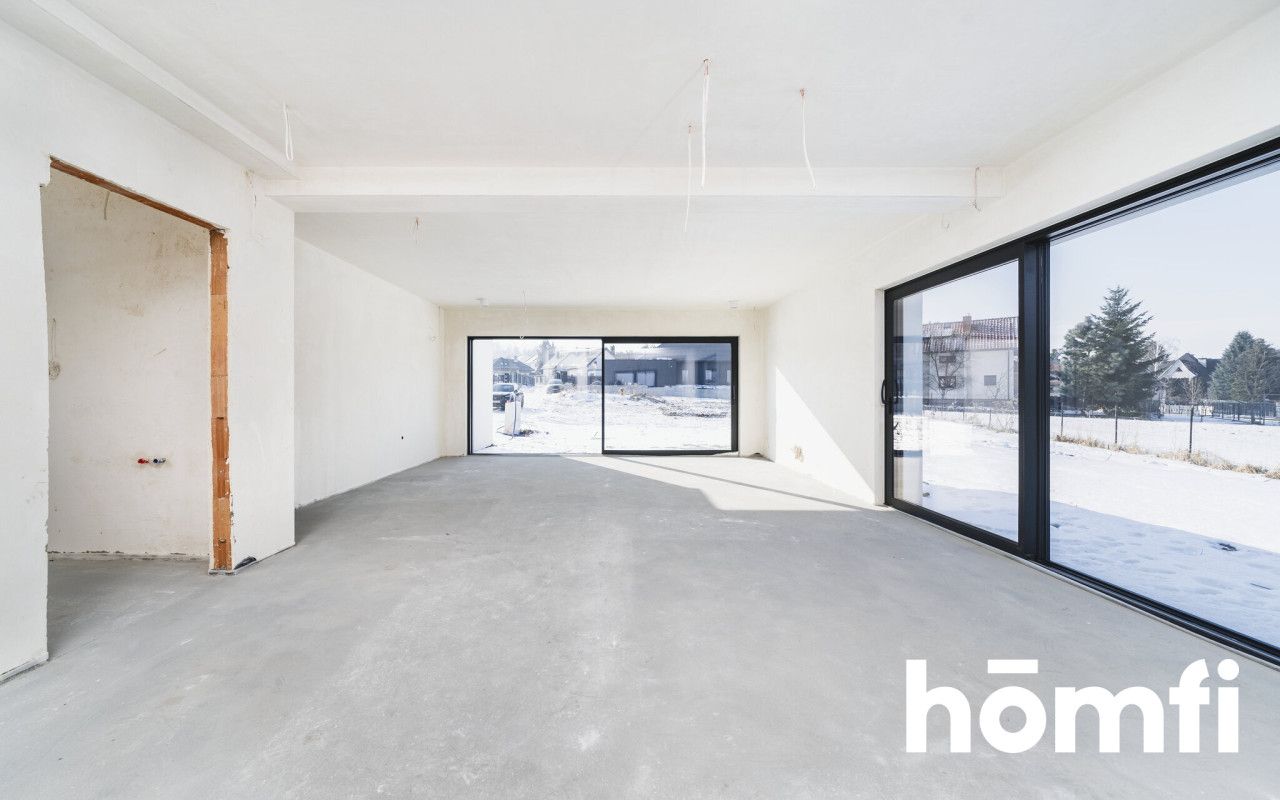 Nowoczesny dom w zabudowie bliźniaczej na sprzedaż | Libertów | Duże okna HS | Pompa ciepła | Działka: 6 ar - Dom - Sprzedaż - Krakowski, Mogilany / Libertów