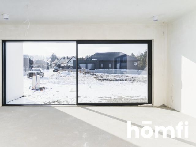 Nowoczesny dom w zabudowie bliźniaczej na sprzedaż | Libertów | Duże okna HS | Pompa ciepła | Działka: 6 ar - Dom - Sprzedaż - Krakowski, Mogilany / Libertów