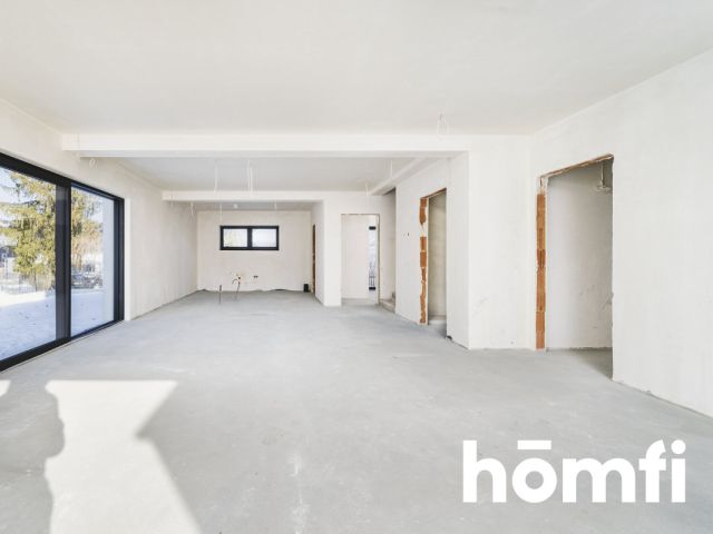 Nowoczesny dom w zabudowie bliźniaczej na sprzedaż | Libertów | Duże okna HS | Pompa ciepła | Działka: 6 ar - Dom - Sprzedaż - Krakowski, Mogilany / Libertów