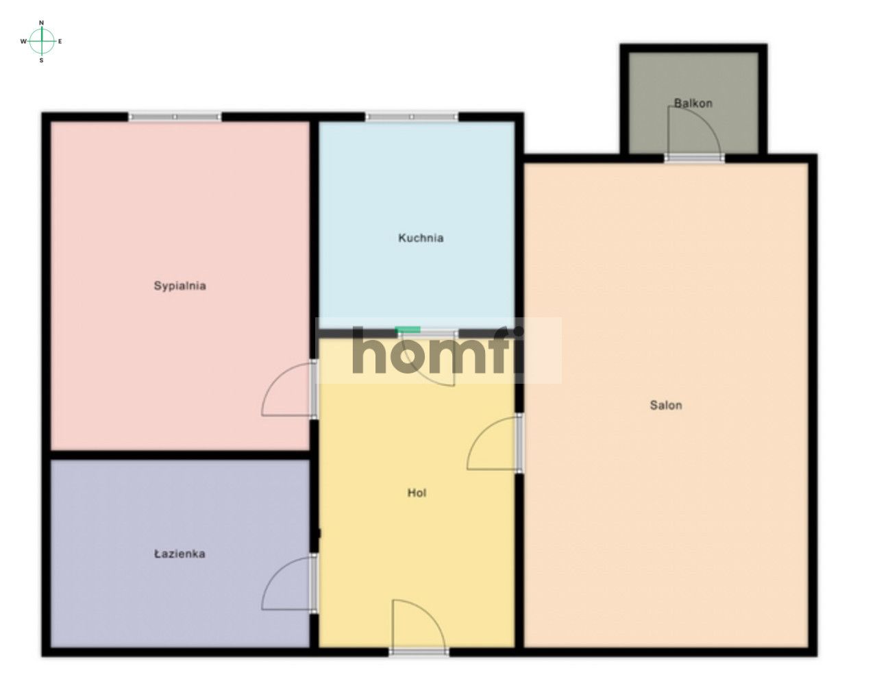 2 room apartment in Służew - Apartment - Sale - Warszawa, Mokotów / Służew