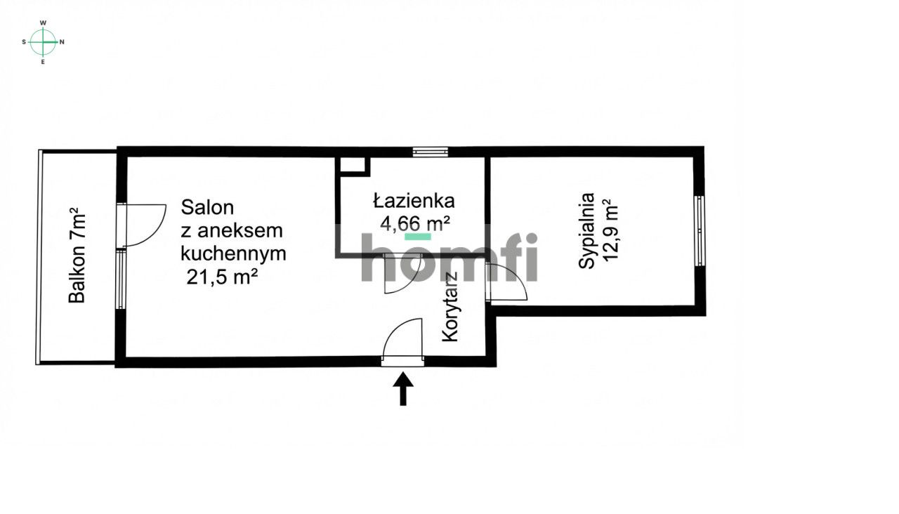 For rent immediately: a quiet, top-floor apartment with a large balcony and an underground parking spot included in the price. - Квартира - Оренда - Toruń, Jakubskie Przedmieście