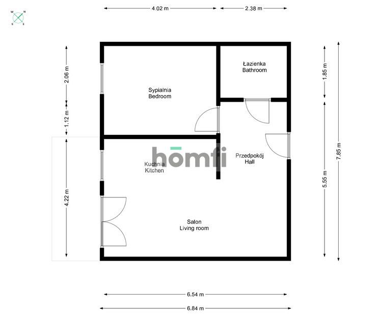 Dwupokojowe mieszkanie na osiedlu Idea - Mieszkanie - Wynajem - Radom, Wacyn