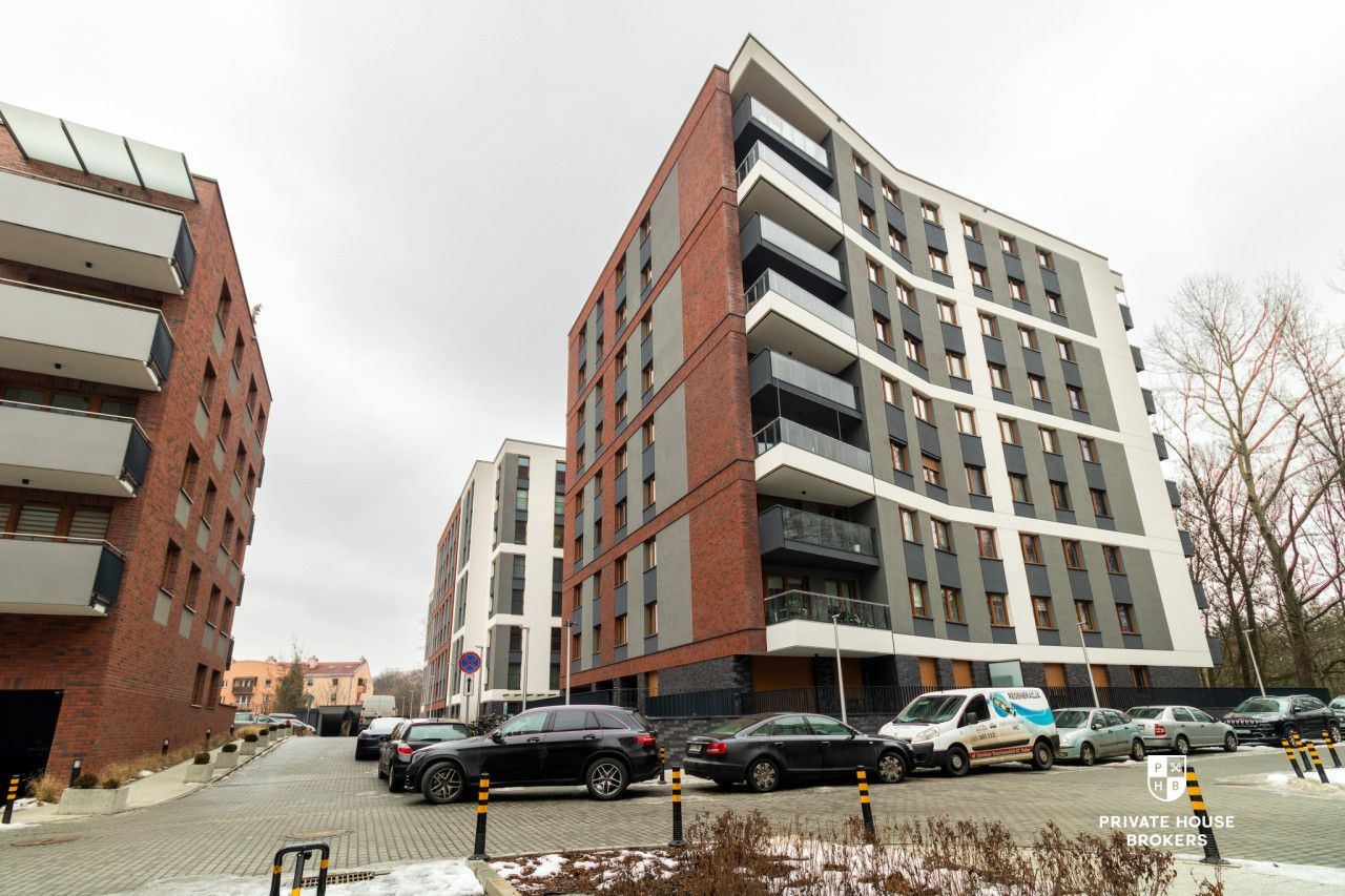 New-Sunny 3-room apartment with a terrace |Grzegórzki - Apartment - Rent - Kraków, Śródmieście / Grzegórzki