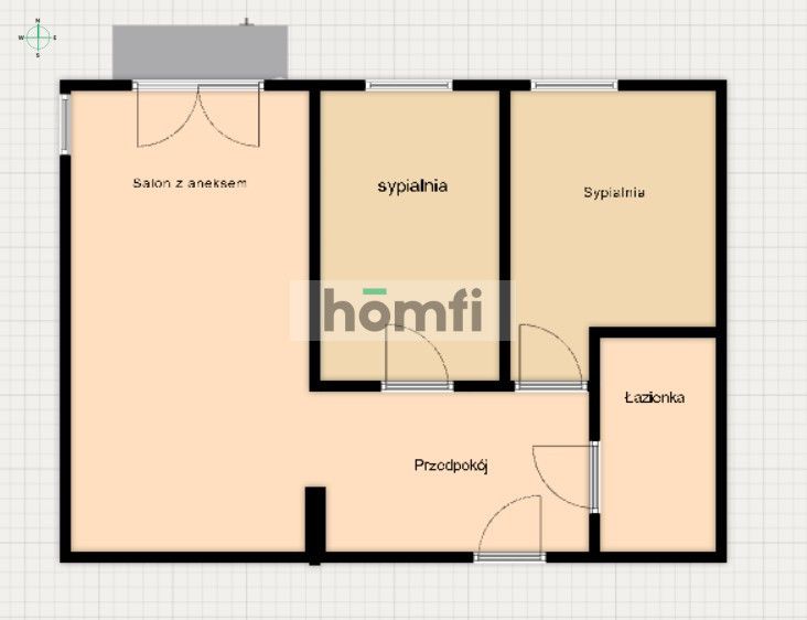 3-room apartment with parking - Skandynavia - Apartment - Rent - Gdańsk, Łostowice