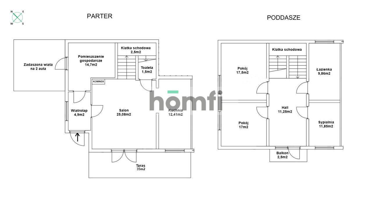 Modern, move-in-ready house with a fireplace - Дім - Продаж - Rzeszowski, Boguchwała