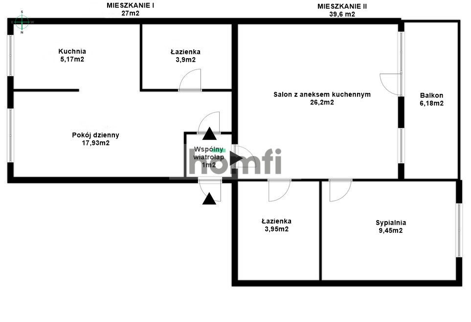 2 apartments for the price of 1 |High ROI |Near the university - Квартира - Продаж - Rzeszów, Nowe Miasto