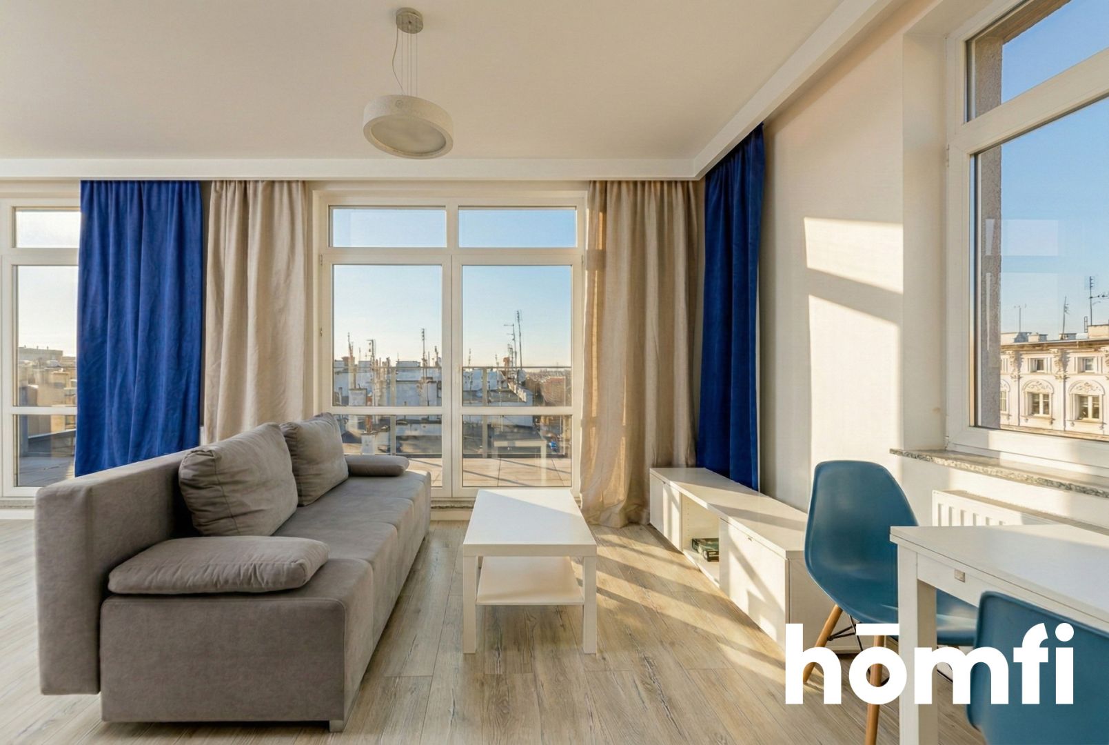 STUDIO Z TARASEM PRZY POMORSKIEJ - Mieszkanie - Wynajem - Wrocław, Śródmieście / Nadodrze