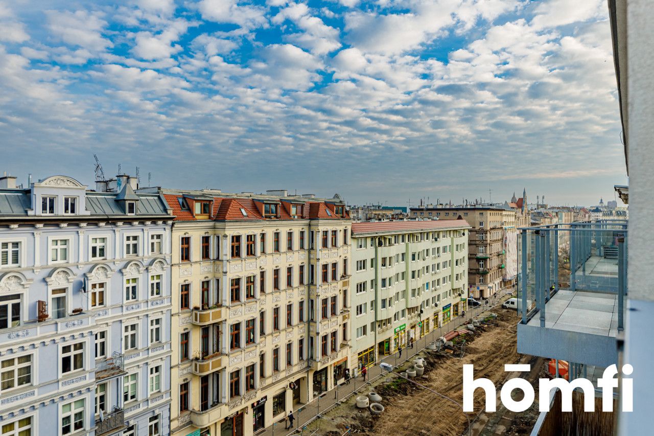 STUDIO Z TARASEM PRZY POMORSKIEJ - Mieszkanie - Wynajem - Wrocław, Śródmieście / Nadodrze