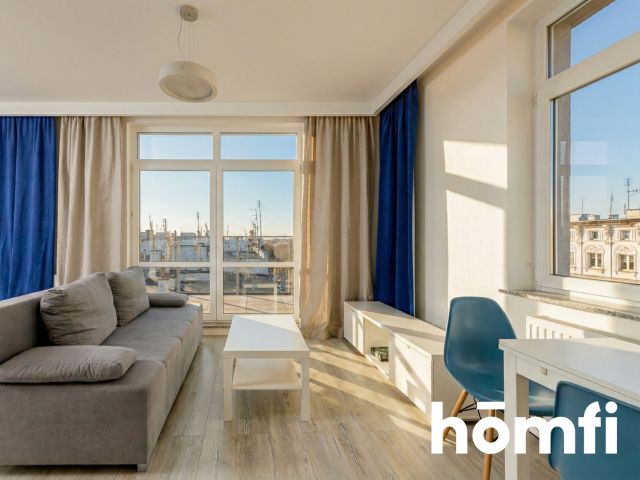 STUDIO Z TARASEM PRZY POMORSKIEJ - Mieszkanie - Wynajem - Wrocław, Śródmieście / Nadodrze