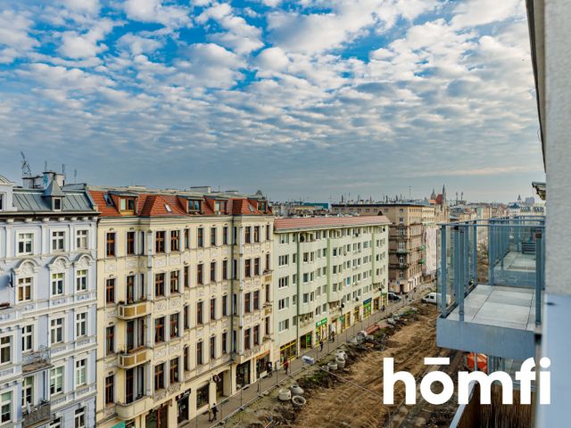 STUDIO Z TARASEM PRZY POMORSKIEJ - Apartment - Rent - Wrocław, Śródmieście / Nadodrze