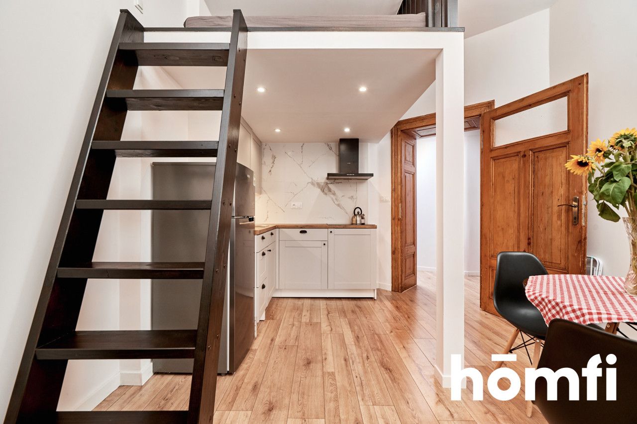 STUDIO Z ANTRESOLĄ PRZY PERECA - Mieszkanie - Wynajem - Wrocław, Fabryczna