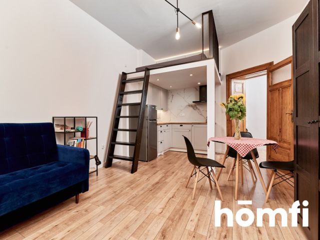 STUDIO Z ANTRESOLĄ PRZY PERECA - Mieszkanie - Wynajem - Wrocław, Fabryczna