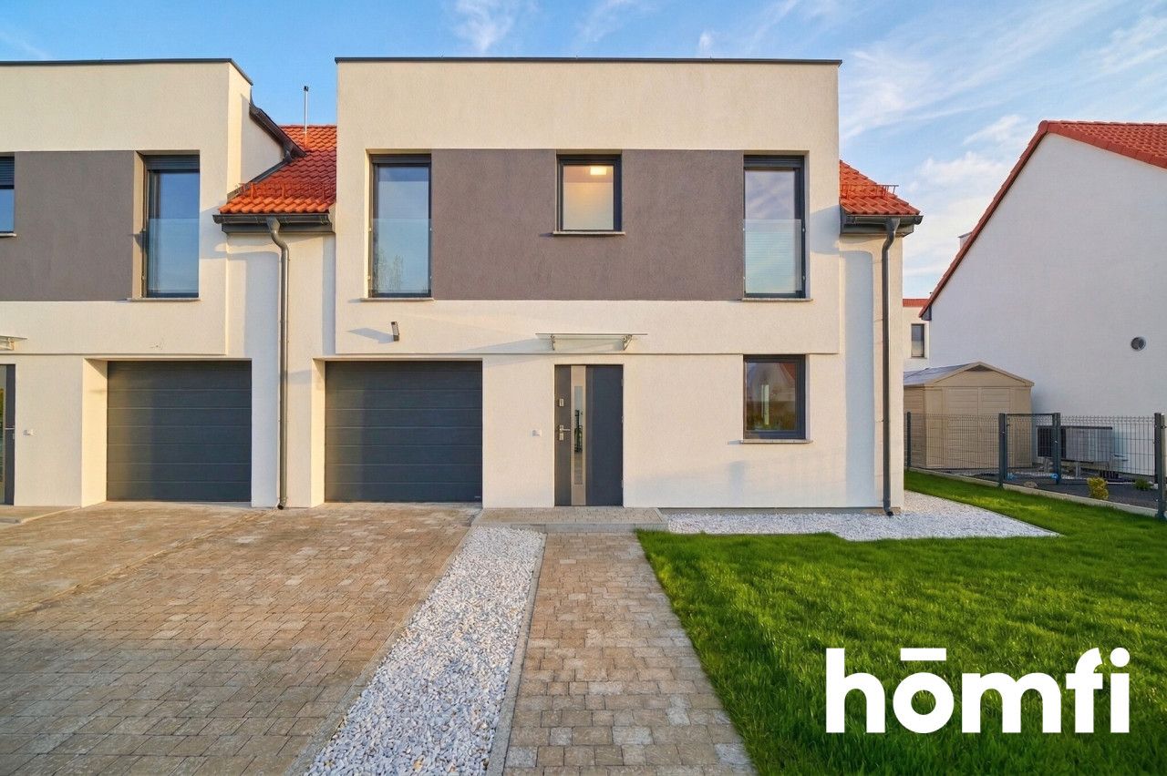 NOWOCZESNY DOM BLIŹNIAK Z GARAŻEM - ŚLĘZA - House - Rent - Wrocławski, Kobierzyce / Ślęza