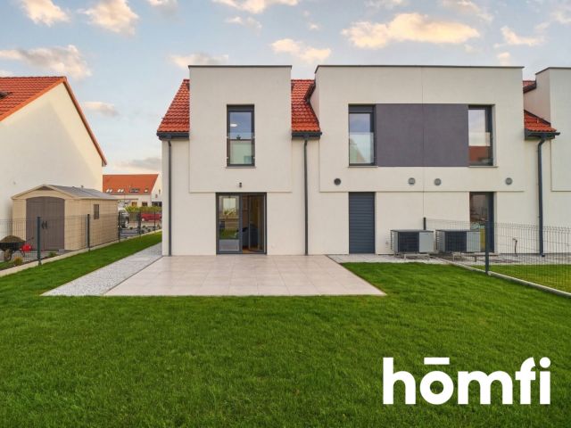 NOWOCZESNY DOM BLIŹNIAK Z GARAŻEM - ŚLĘZA - House - Rent - Wrocławski, Kobierzyce / Ślęza