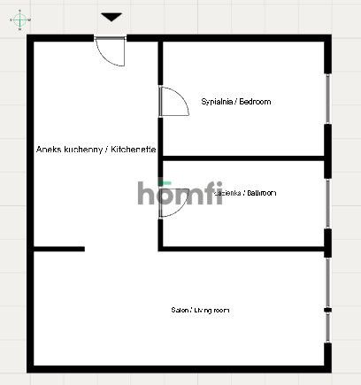 For rent - 2 rooms - Old Town - Apartment - Rent - Toruń, Stare Miasto
