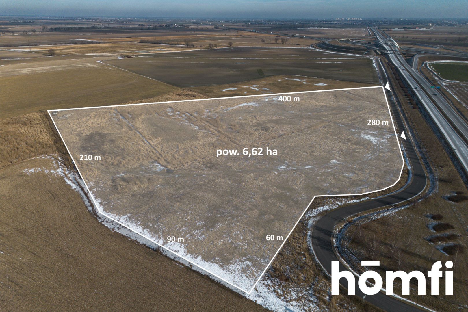 DZIAŁKA INWESTYCYJNA PRZY WĘŹLE KOMUNIKACYJNYM - Działka - Sprzedaż - Gnieźnieński, Łubowo / Woźniki