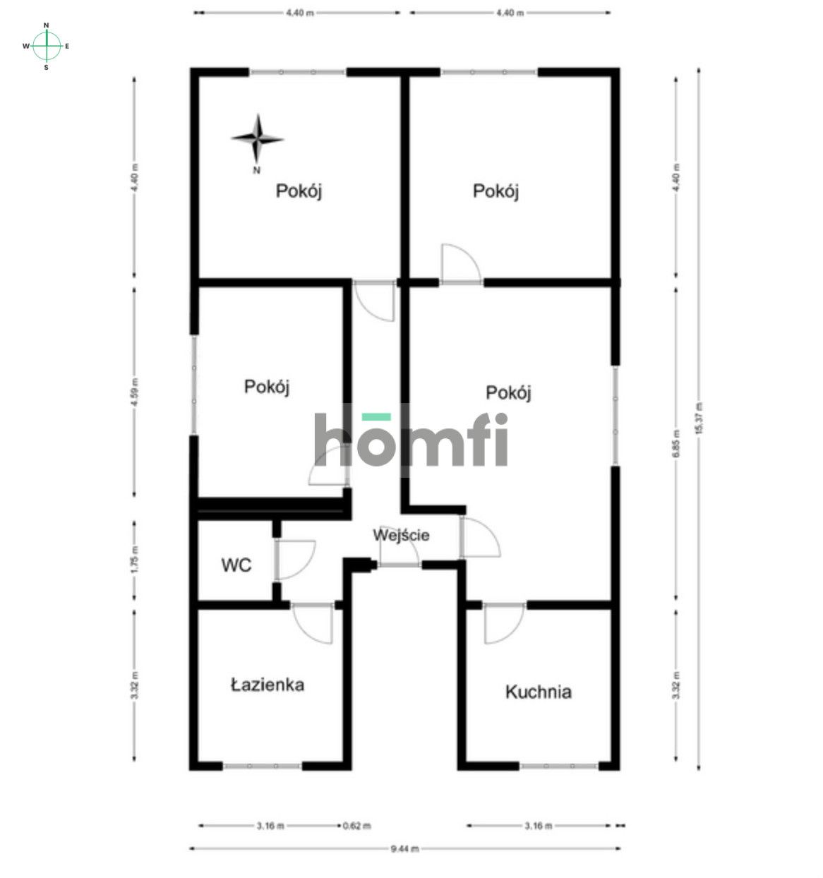 124 m² No-fee apartment | Fireplace | Garage | Ligota - Apartment - Sale - Katowice, Ligota