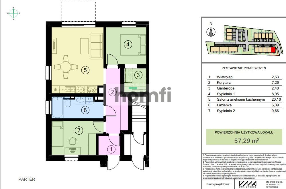 3 rooms Apartment, Jasło/Sobniów, , 2nd floor, ready for 2027 - Apartment - Sale - Jasielski, Jasło / Sobniów