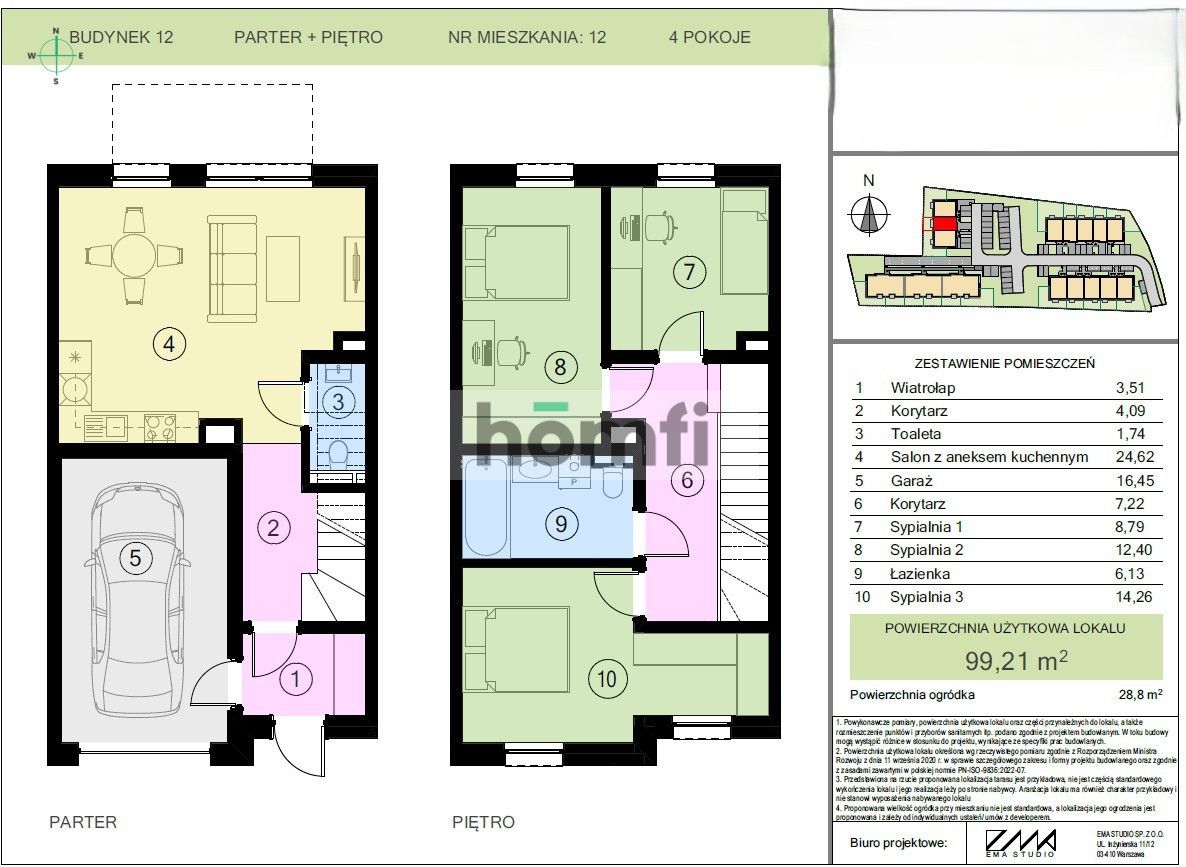 2-levels Apartment with garage and garden, Jasło/Sobniów, ready for 2027 - Apartment - Sale - Jasielski, Jasło / Sobniów