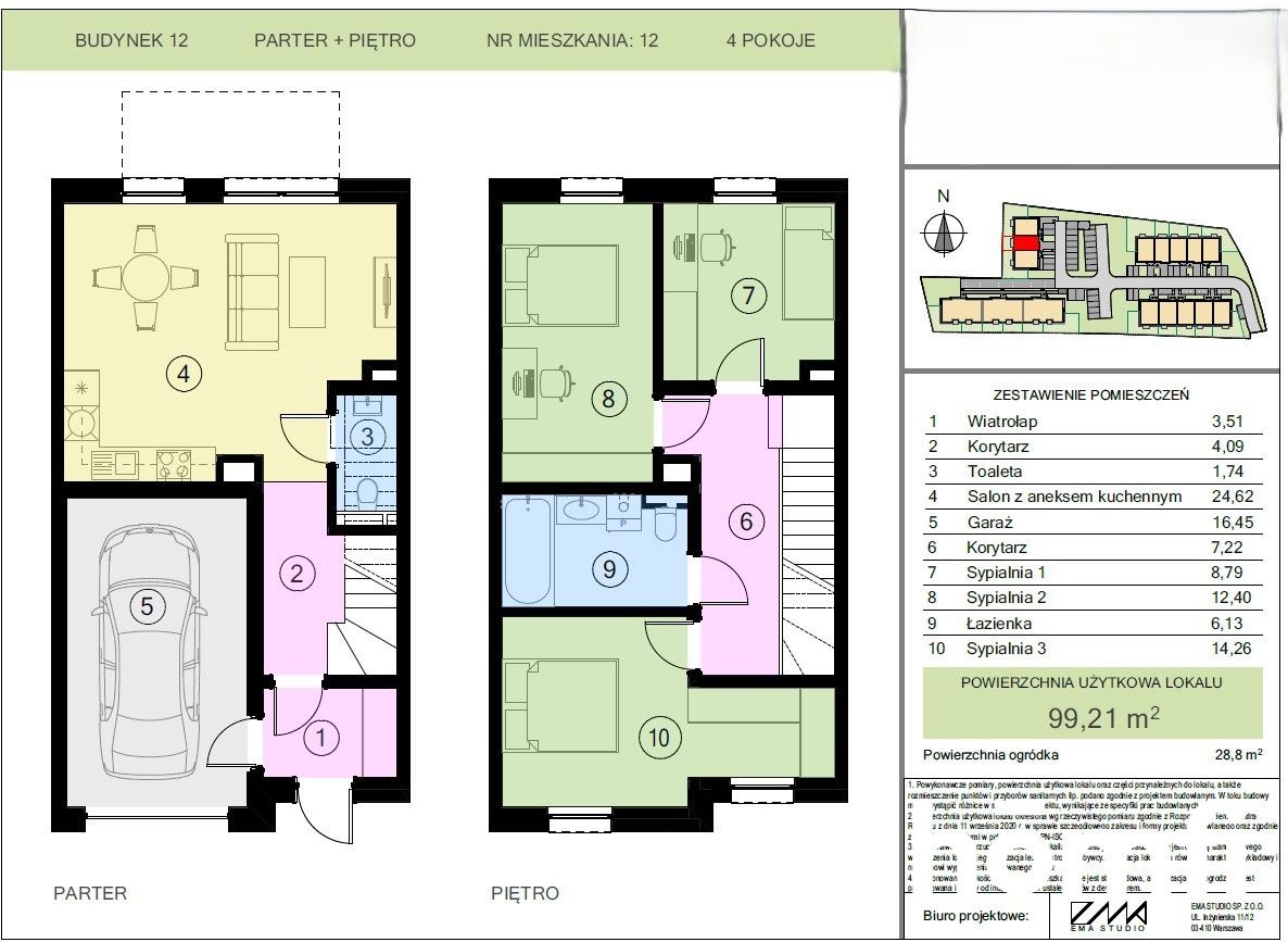 2-levels Apartment with garage and garden, Jasło/Sobniów, ready for 2027 - Apartment - Sale - Jasielski, Jasło / Sobniów