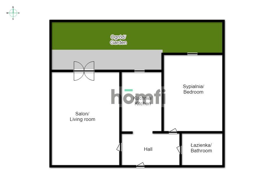 FOR RENT!! Apartment with a garden – Avia estate + Garage & storage room - Квартира - Оренда - Kraków, Nowa Huta / Czyżyny