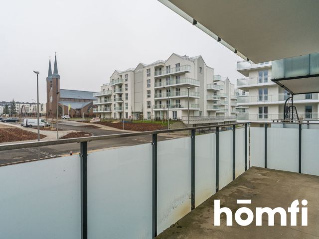 Modern 2 rooms apartment balcony, hall, storage room - Apartment - Rent - Gdańsk, Ujeścisko