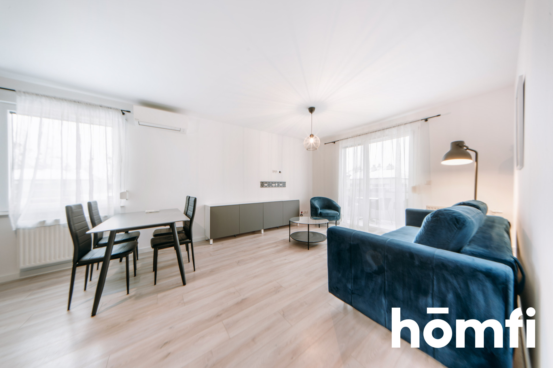 Do wynajęcia od zaraz komfortowe, klimatyzowane 3-pokojowe mieszkanie na kameralnym osiedlu w otulinie lasu. - Mieszkanie - Wynajem - Toruń, Rudak