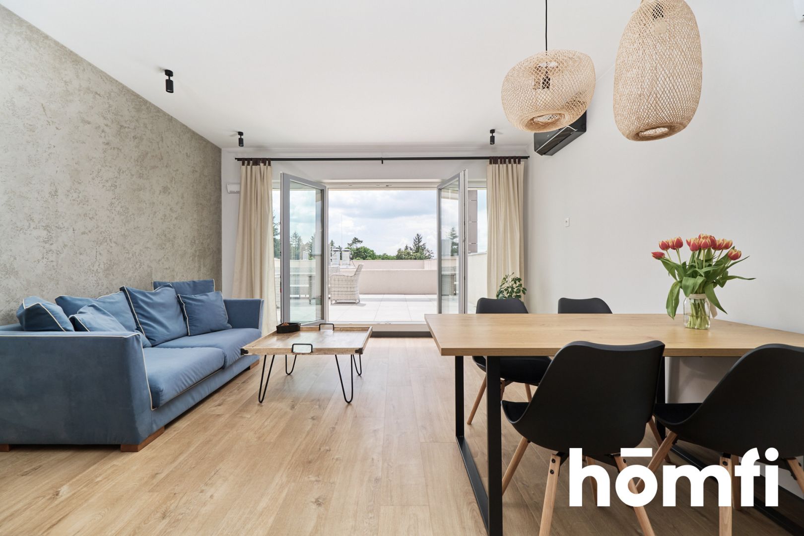 2-pokojowy apartament z tarasem i balkonem 3800 zł - Mieszkanie - Wynajem - Wrocław, Fabryczna / Grabiszyn