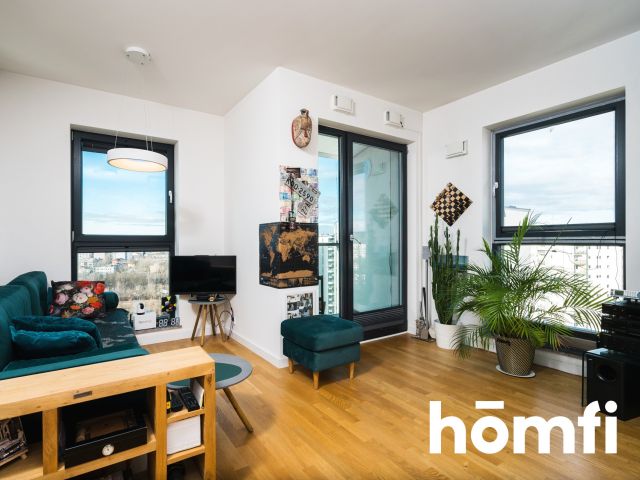 Wykończone w wysokim standardzie, 3 pokojowe mieszkanie na ostatnim, 14-tym piętrze z zapierającym dech w piersiach widokiem na miasto. Duże miejsce w garażu podziemnym i komórka lokatorska razem z mieszkaniem - ul. Mogilska 120 | Grzegórzki - Mieszkanie - Sprzedaż - Kraków, Śródmieście